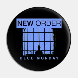 Blue Monday Pin