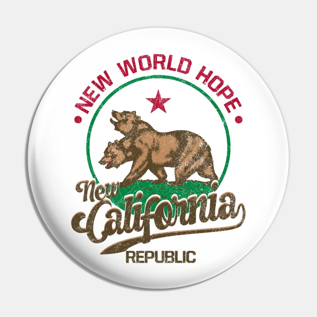 New California Republic NCR Vintage Pin by TreehouseDesigns