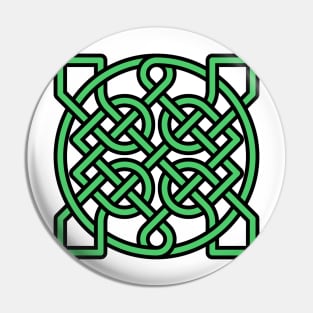 Celtic Ornamental Knot Geometric Design 1 Pin