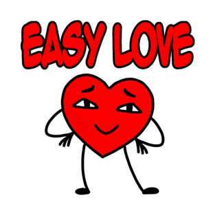 Easy love red T-Shirt