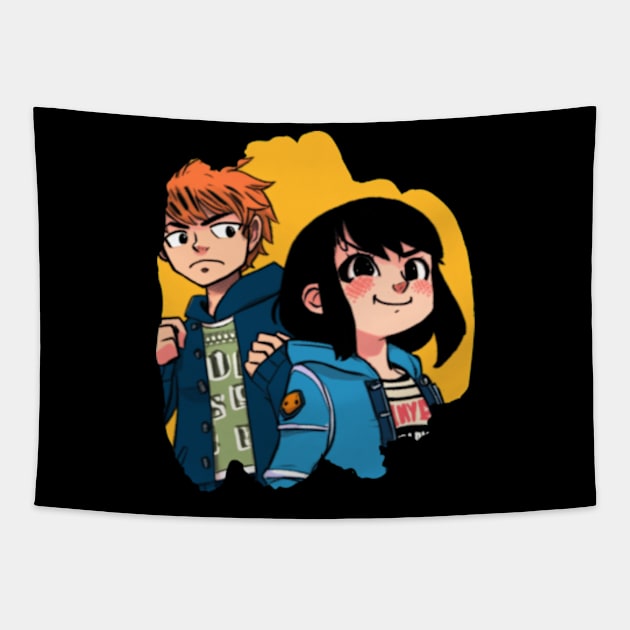 Scott pilgrim tapestry best sale