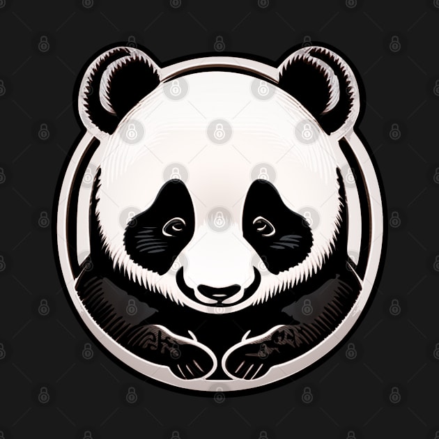 Cute Panda Vector Artwork by Embrace Masculinity