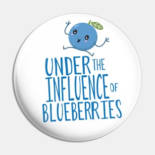 Under the Influence of Blueberries Pin