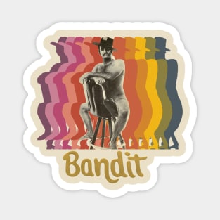 Burt Reynolds Bandit || Retro Fade Magnet