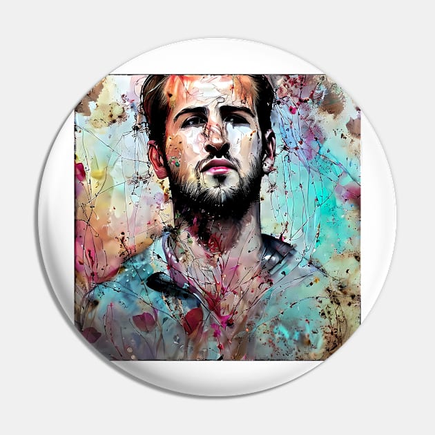 Sketch of Harry Kane Pin by bogfl