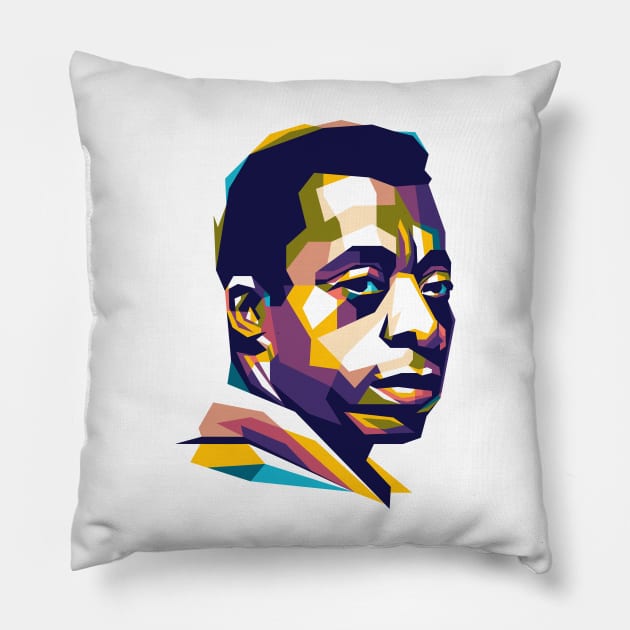 James Baldwin Pillow by ESENTIAL-AF