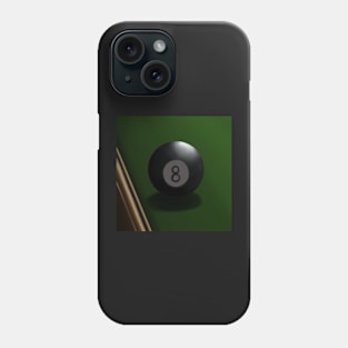 Eight Ball Digital Painting Phone Case