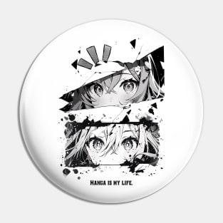 Manga Lover Pin