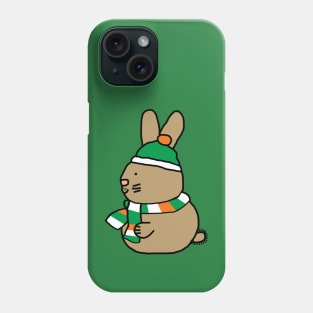 Cute Easter Bunny on St Patricks Day Phone Case