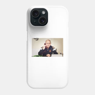 Jim McLean on the phone Phone Case