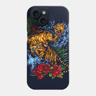 Tigers Fight Phone Case