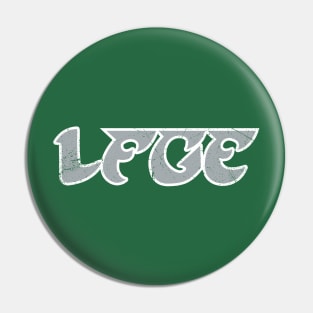 LFGE, retro - Green Pin