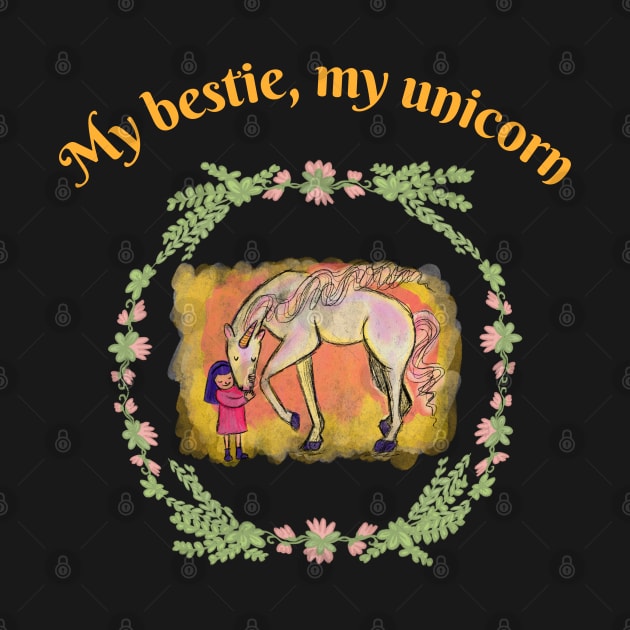 My bestie, my unicorn by Clearyield