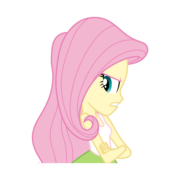Bitter Fluttershy by CloudyGlow