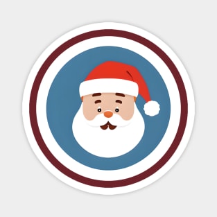 santa claus head Magnet