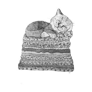 Sleeping Cat T-Shirt