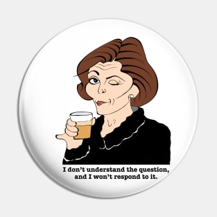 ARRESTED DEVELOPMENT CHARACTER FAN ART Pin