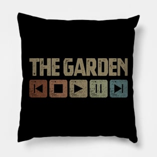 The Garden Control Button Pillow