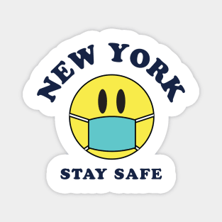 Stay Safe New York Magnet