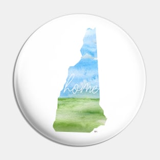 New Hampshire Home State Pin