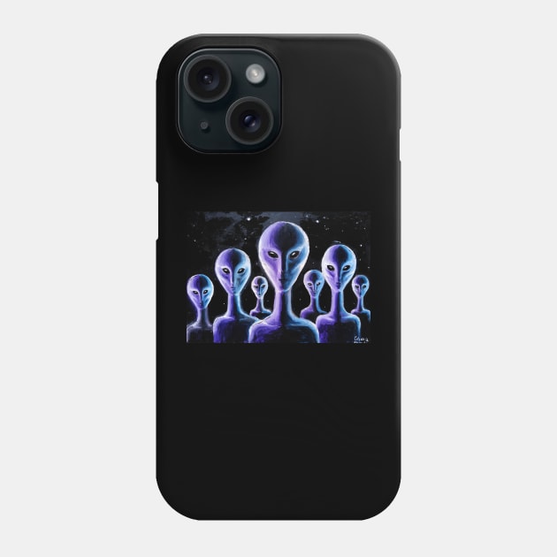 Aliens Phone Case by CORinAZONe