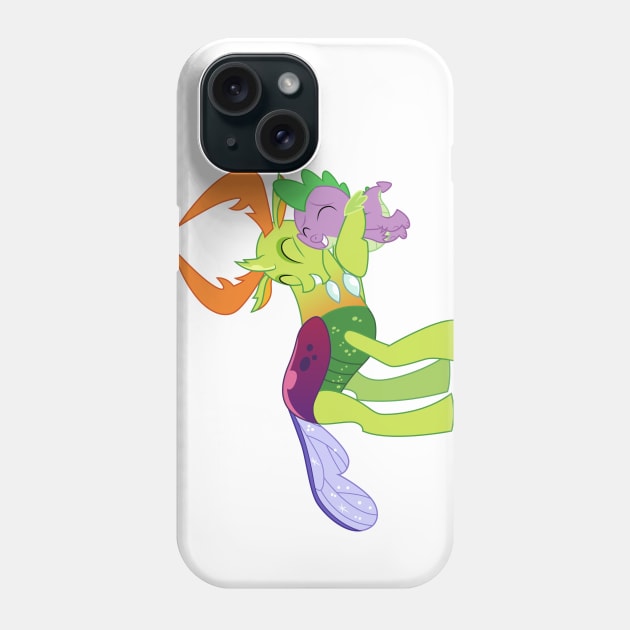 Thorax hugging Spike Phone Case by CloudyGlow