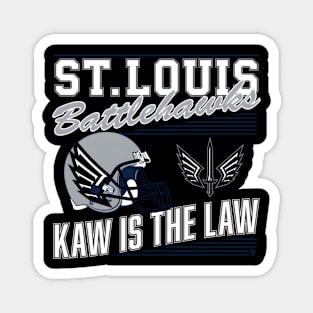 St. Louis Battlehawks - Kaw Is The Law - Ufl Magnet