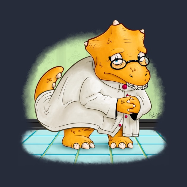 Dr. Alphys by Purbinder