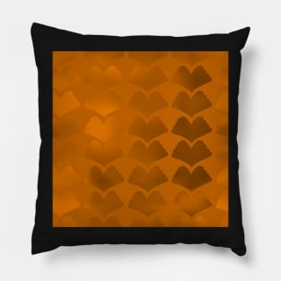 Jewel Ginkgo Single Hue Array Orange 5748 Pillow