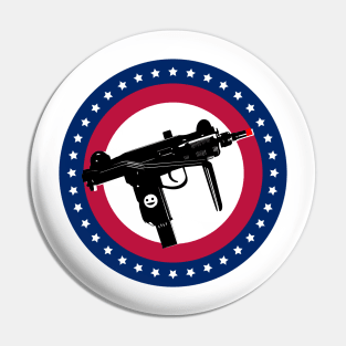 Irreverent Collection: Toy Gun - American Flag Pin