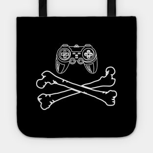 Video Game and Bones Tote