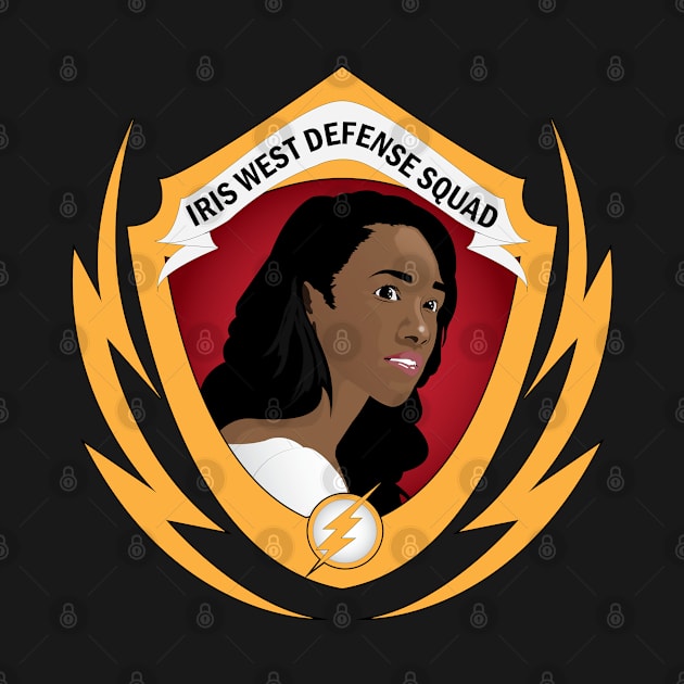 Iris West Defense Squad Coat of Arms by leroywhitakerva