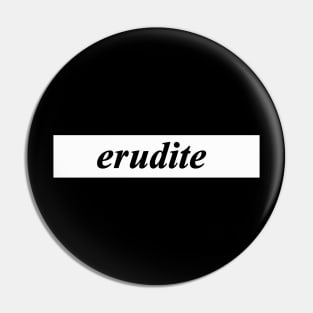 erudite Pin