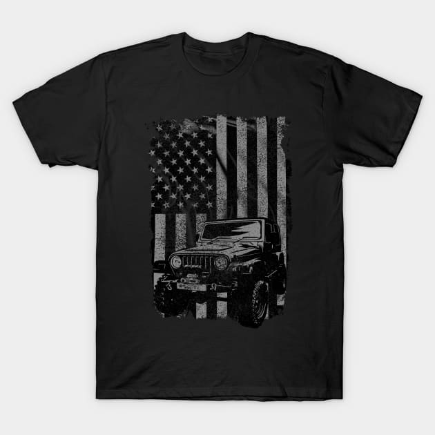 Vintage US Flag Jeeps Shirt - Jeeps Enthusiast T Shirt Vintage US Flag Jeeps Shirt - Jeeps Enthusiast T Shirt