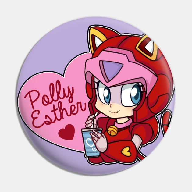 Polly Esther Pin by Gurinn