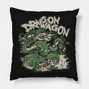 Dragon Wagon Pillow