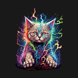 Electric Cat Power Design T-Shirt