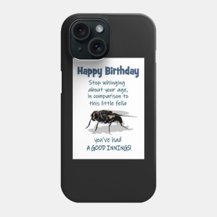 fly birthday Phone Case