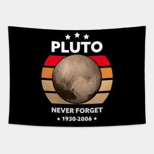 Never Forget Pluto Tapestry