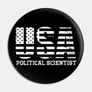 Political Scientist Pin