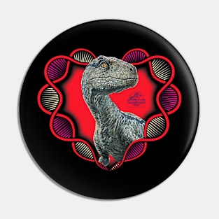 Jurassic World Blue the Raptor Valentine’s Day Pin