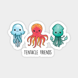 Tentacle Friends Magnet