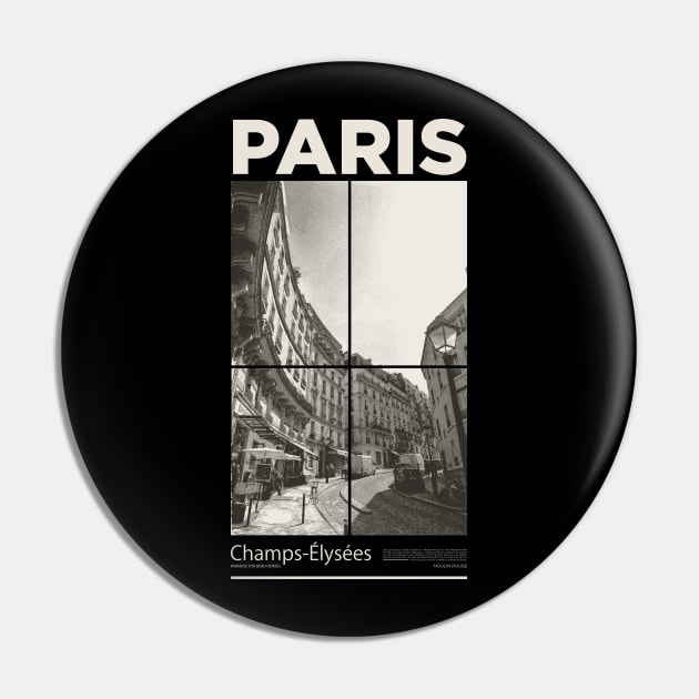 Paris Pin by gnomeapple