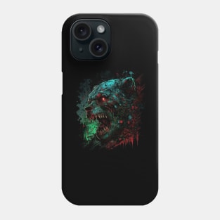 The Cursed of Zombie Bear - Giant Beast Phone Case