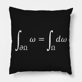 Generalized Stokes Theorem Equation Pillow