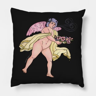 Zephyr by Greek Myth Comix Pillow