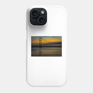 Humber Bridge Sunset Phone Case