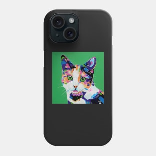 Oreo - Calico Cat Painting Phone Case