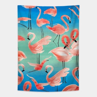 Pocket - Flamingo Pink Tapestry