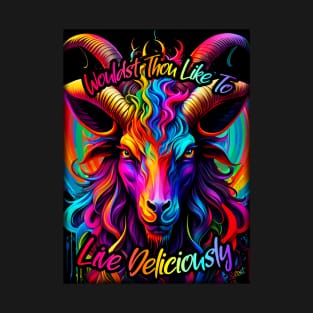 Live Deliciously - Graffiti 1 T-Shirt